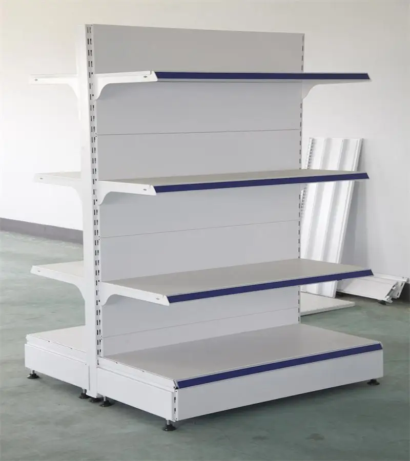 JH Shop Fitting Metal Display Shelf Supermarket Shelves