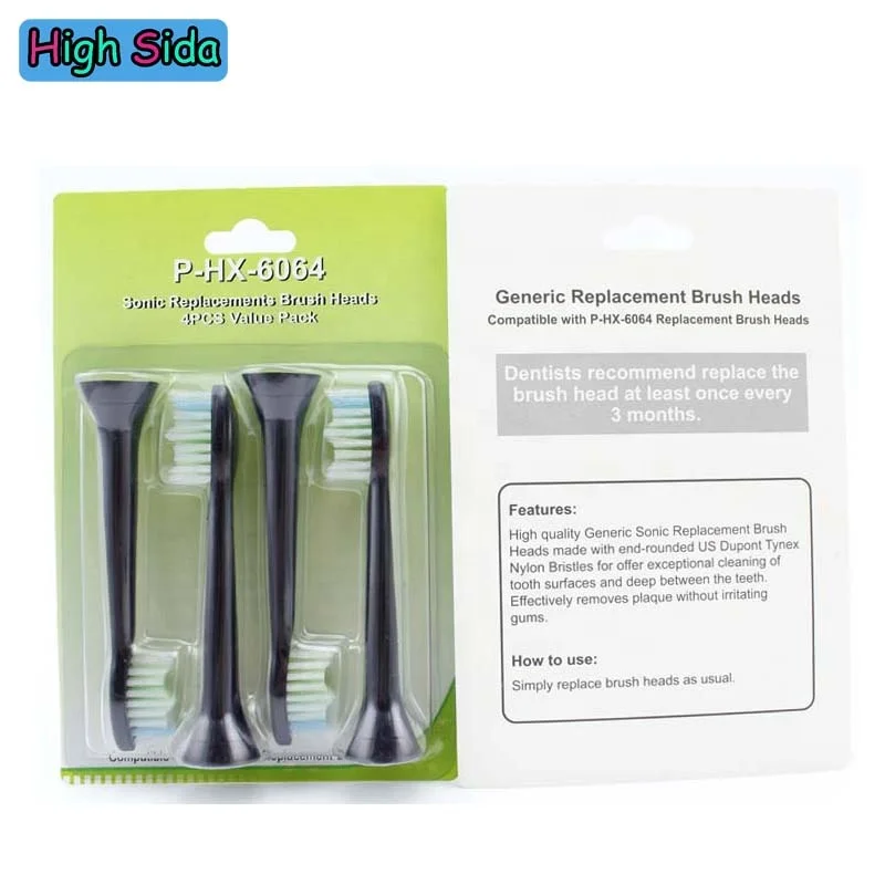 Sonic Electric Toothbrush Replacement Heads HX6064