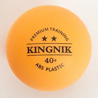 
KINGNIK 2 Star orange 40+ Premium Training plastic table tennis ball (60 balls per bottle) 