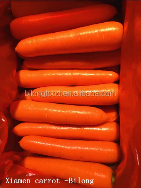
2017 New Season chinese fresh red Carrot (Xiamen ,China) all the year round 