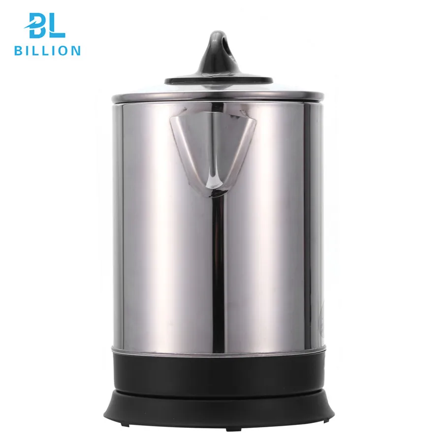 Wholesale Household Kitchen Appliances Inside Glass Lid Cover Stainless Steel Body Kettle Electric Water Tea Kettle