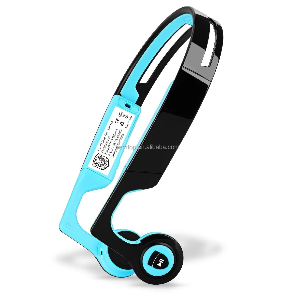 
Three-in-one BT Stereo Bone Conduction Headphones with Functions of MP3 Playing, Call Answering and Pedometer Checking from APP 