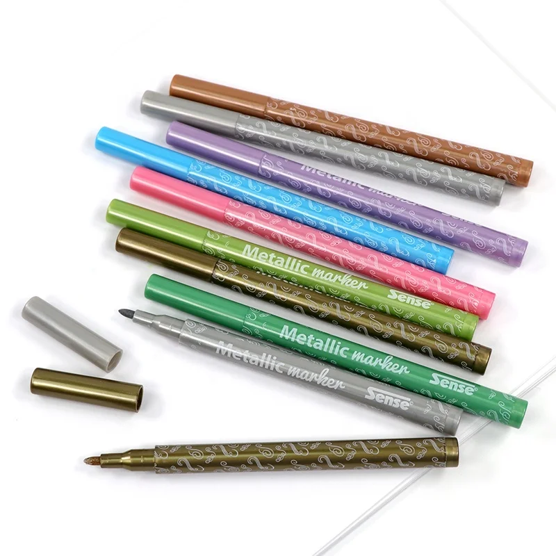 
10pcs metallic permanent marker 