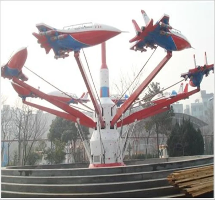 Self Control Plane Amusement Park Equipment