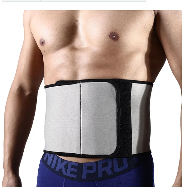 Neoprene bodybuilding Sweat Slimming sports waist support belt for men