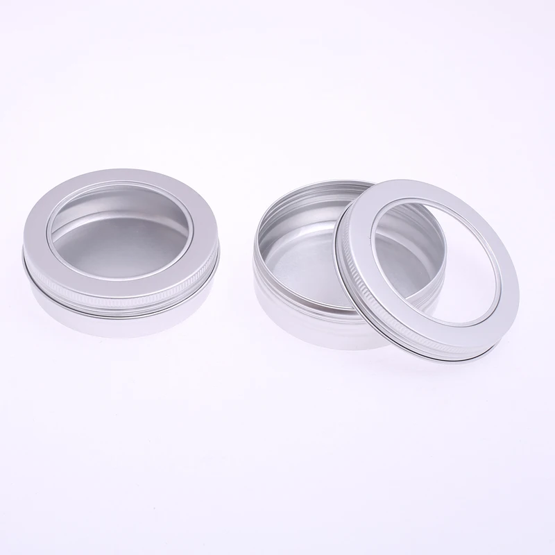 pvc window screw lid aluminium tins