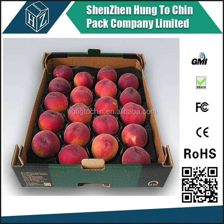 EB Flute 4mm thickness Corrugated boxes for tomato packaging