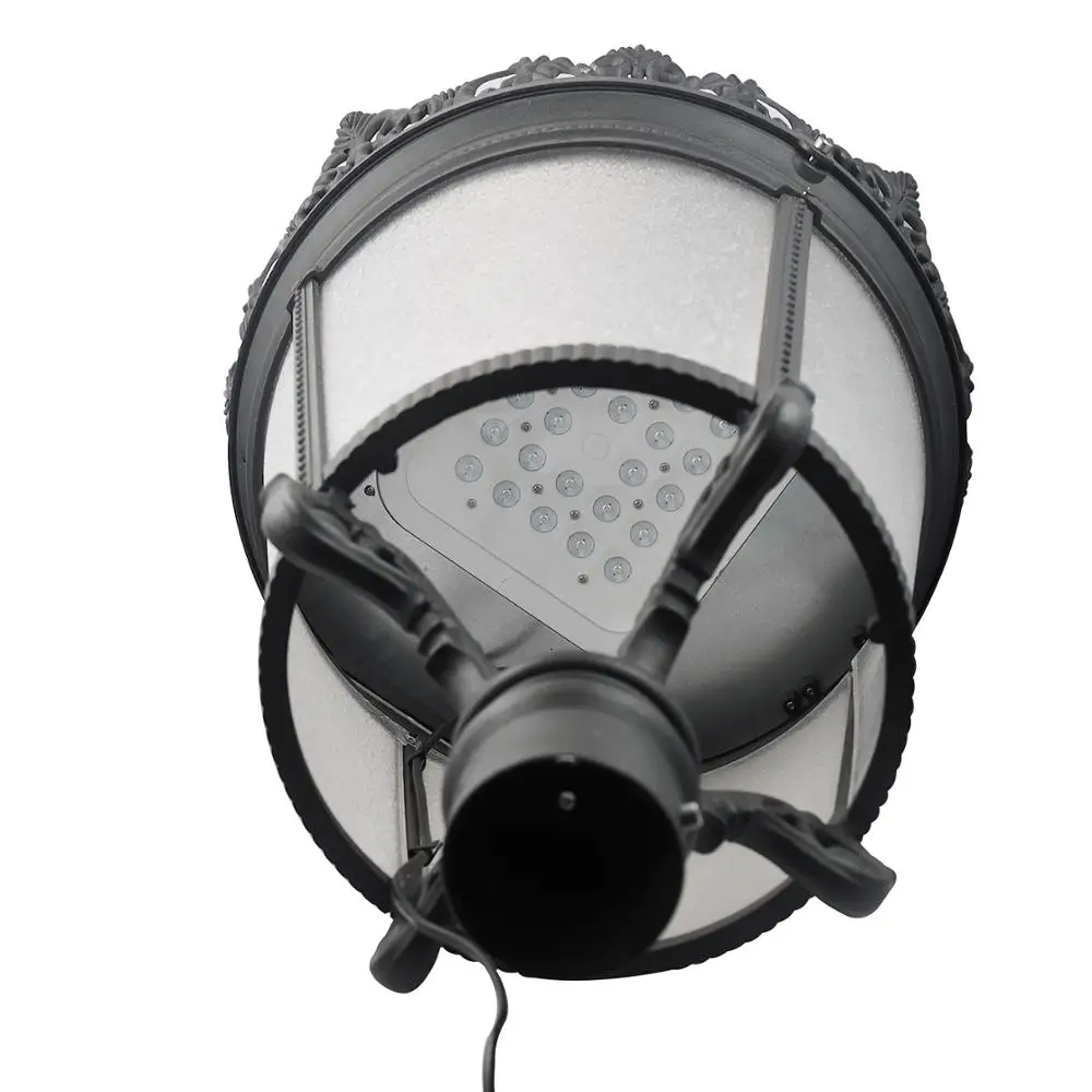 Die Casting Aluminum 60W Post Top fixture  Park Light Outdoor Led Garden lamps