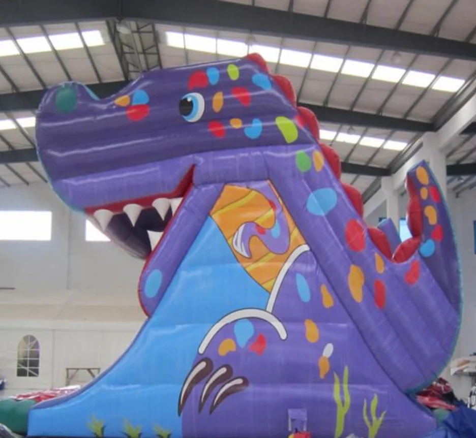 40x25x30 Commercial Inflatable Dinosaur SLIDER Trampoline Amusement