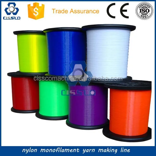 Поставкы китая nylon monofilament fishing net extrusion production line