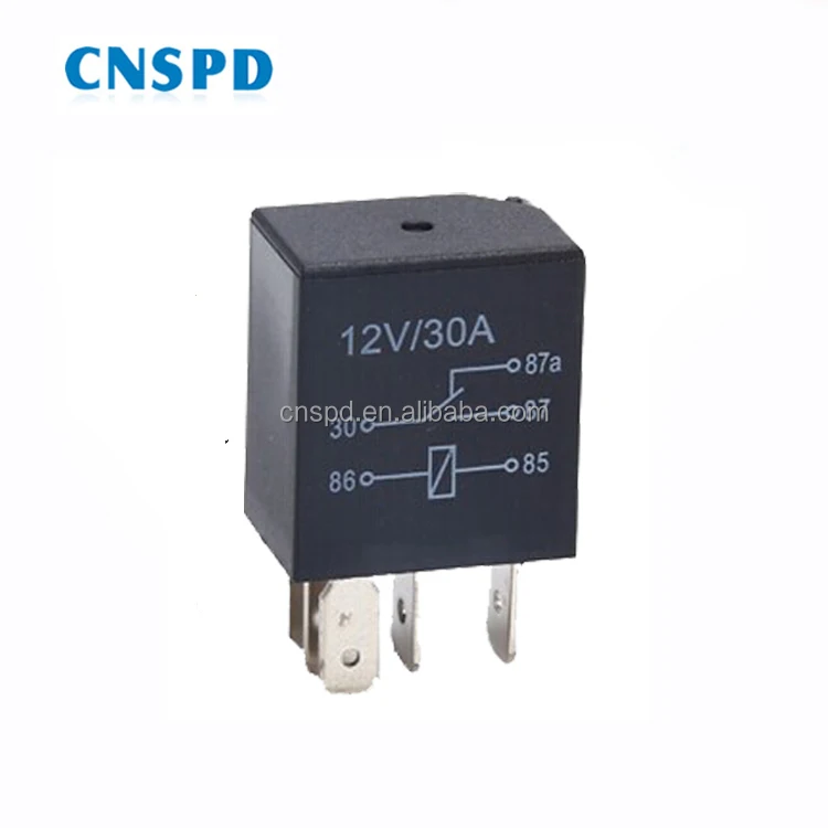  12V 30a 5pin spdt микро автомобильное