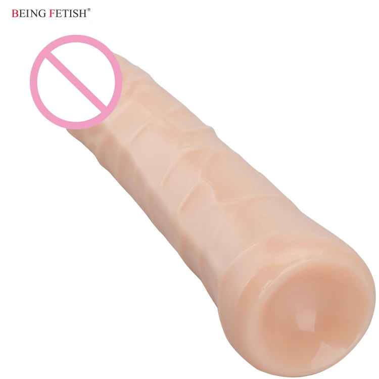 Big Soft Rubber Penis Toys Realistic Dildo