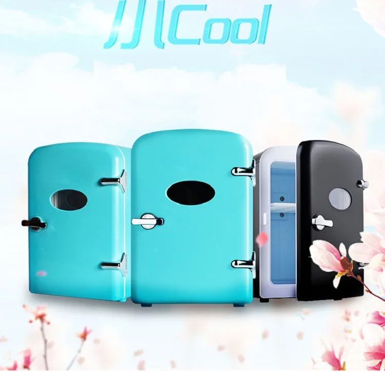 New Mini Bar fridge 4L Electric Mini Fridge  Cool And Warmer Mini  Car Fridge
