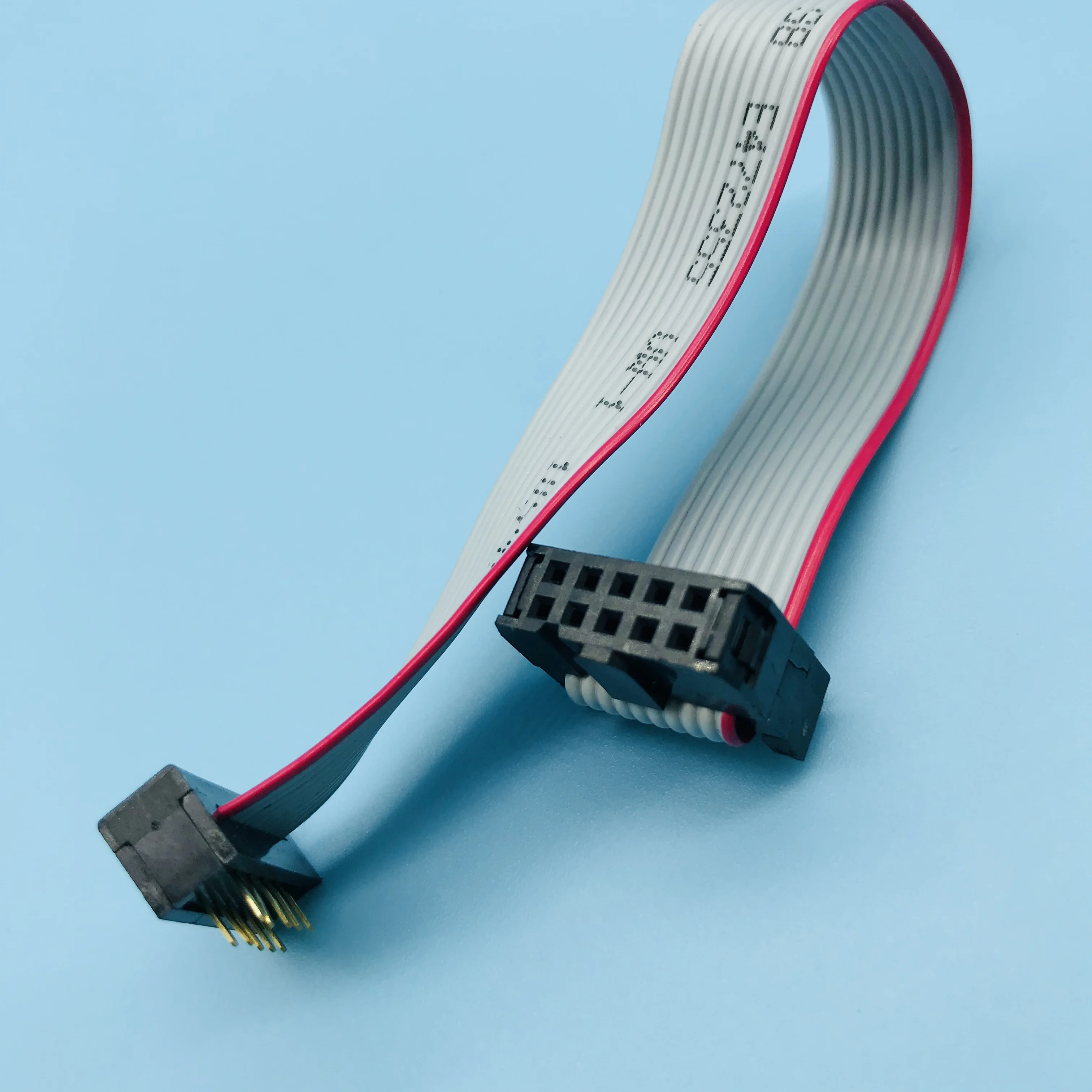 AWM2651 28awg 12-pin IDC плоский ленточный кабель 2 54