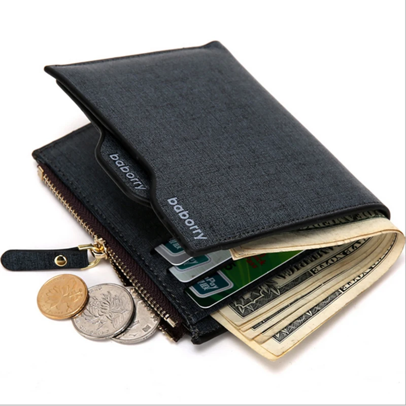 gents wallet with zip