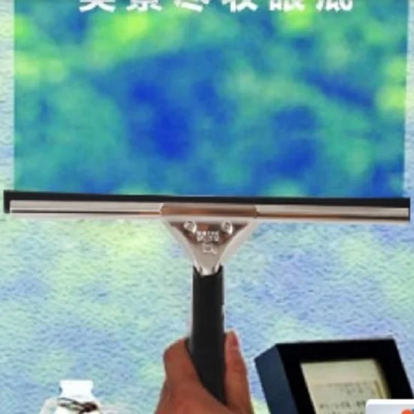 2024 new style sales stainless steel 16cm to 46 cm liquid rubber microfiber hand held car bathroom shower glass window squeegee