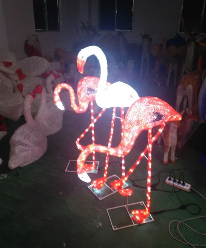 flamingo light decoration
