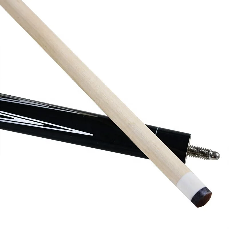 Christmas Gift Two-piece 8 ball Pool Table Que Stick Billiard Cue 13mm 145cm