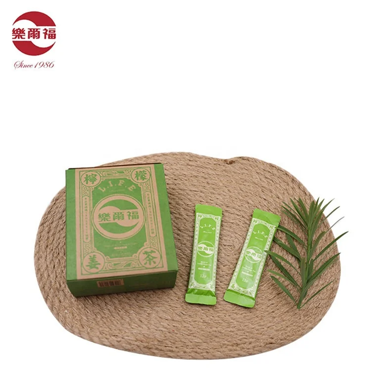 Имбирь и лимонный напиток чай порошок мгновенный чайный