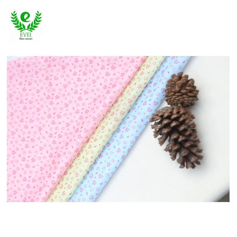 
Fancy spunlace nonwoven fabric for wet wipes 