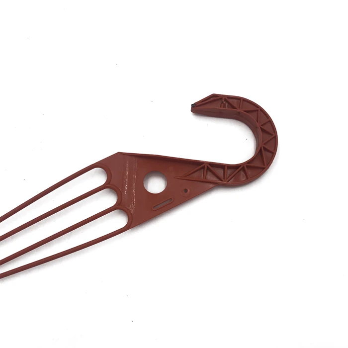 cheap price plastic hanging hook hanging flower pot on wall in room