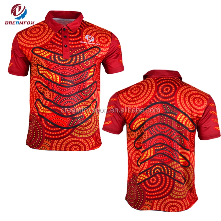 wholesales design custom made sublimated cricket bowling team shirts, bowling polo shirts