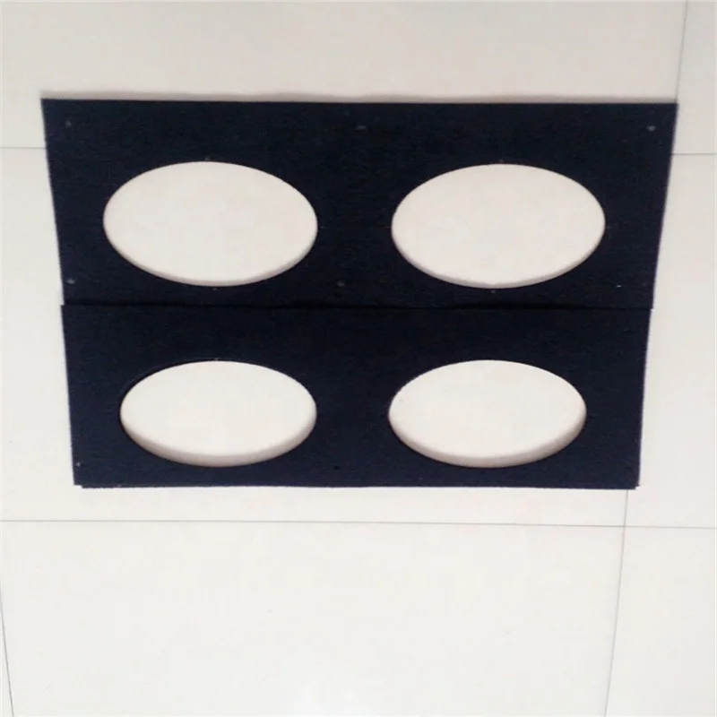 
Manufacturer produce ribbed carpet mould cutting flame retardant soundproof blanket 