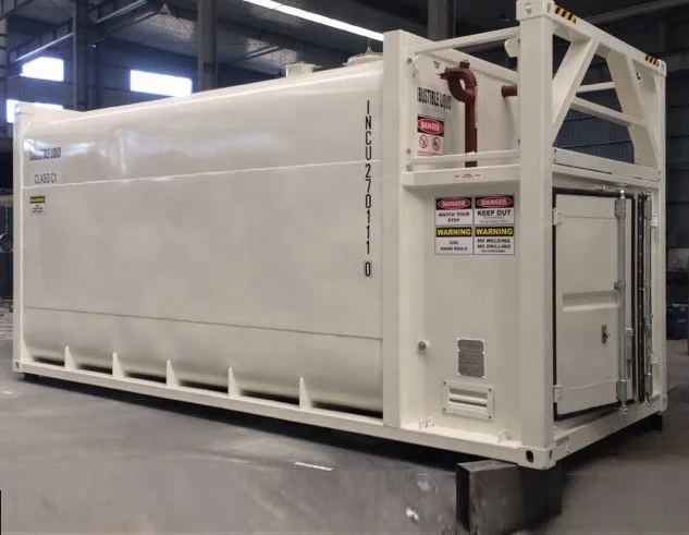 
20ft ITR Series Self Bunded Tank Container, double walled tank 