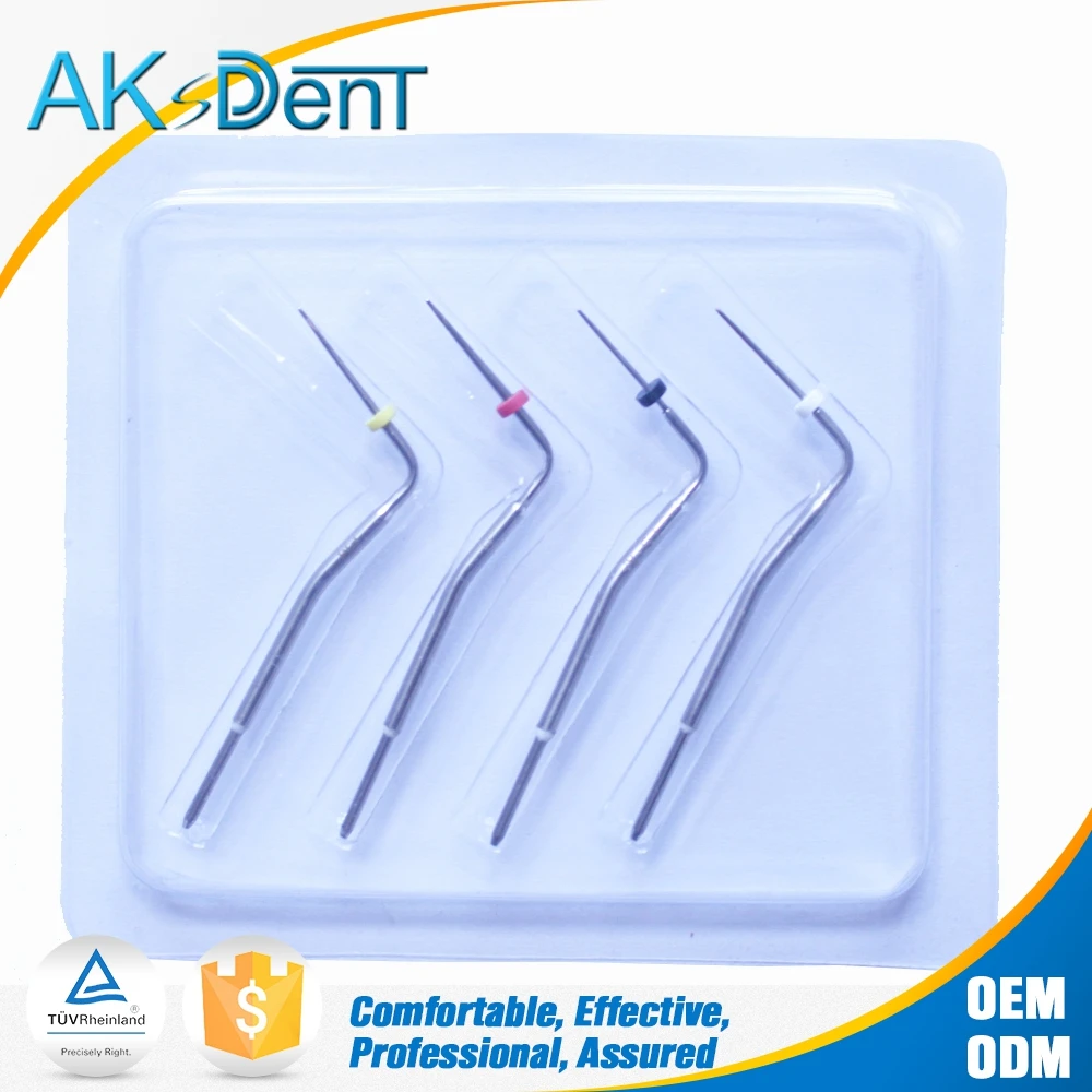 
AKsDenT J1SS-Tip Dental Endodontic obturation system accessory Gutta Percha Heat Plugger obturator heart plugger for dentist 