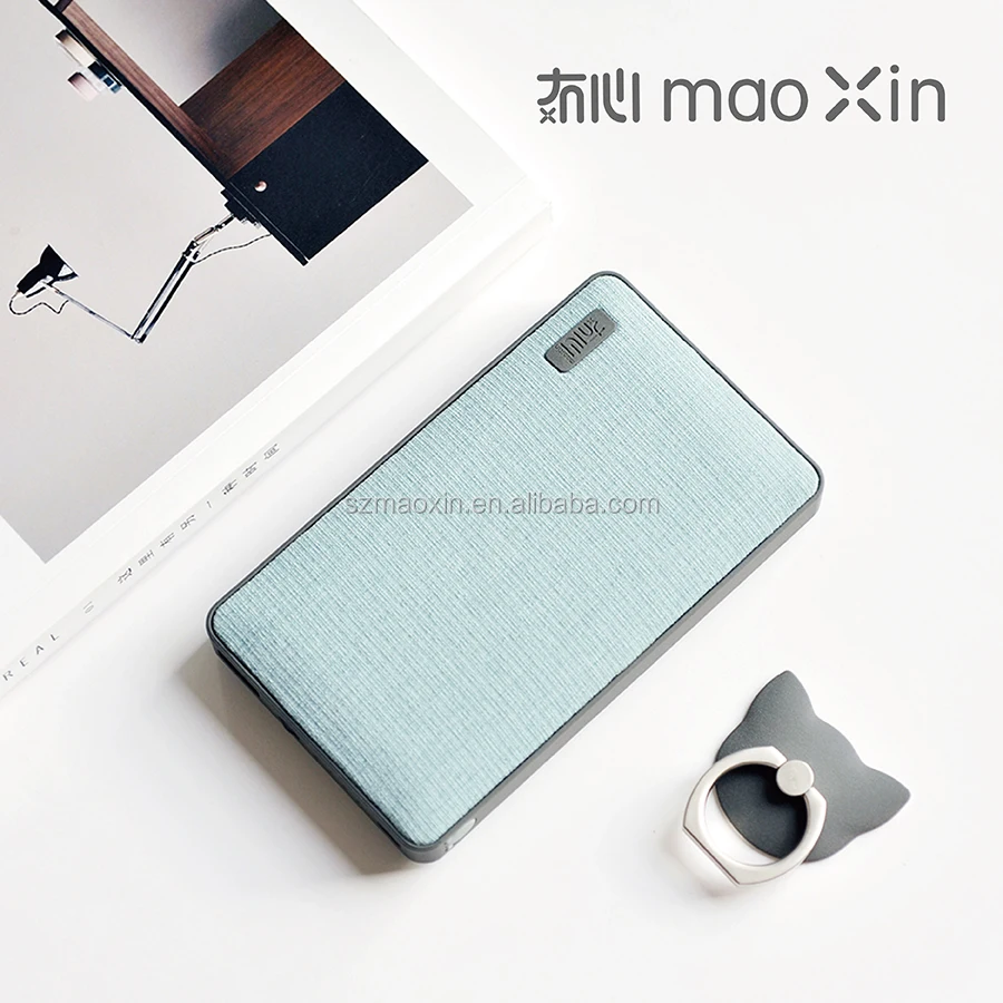 Hot selling RoHS certificate portable power bank 10000mAh