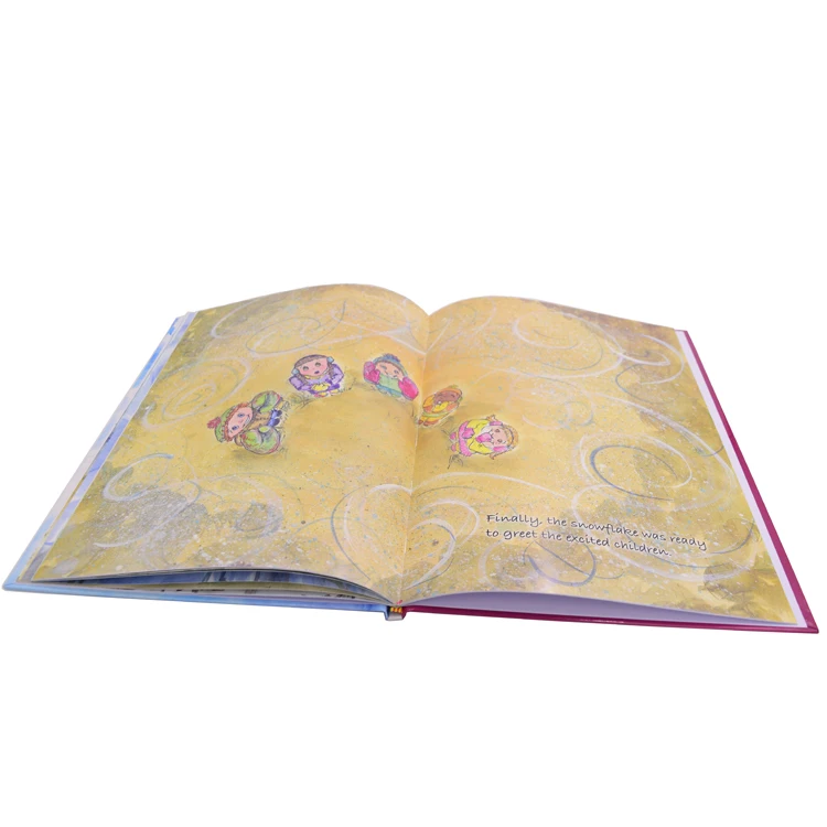 Guangzhou hard cover paperboard english grammar book printing service