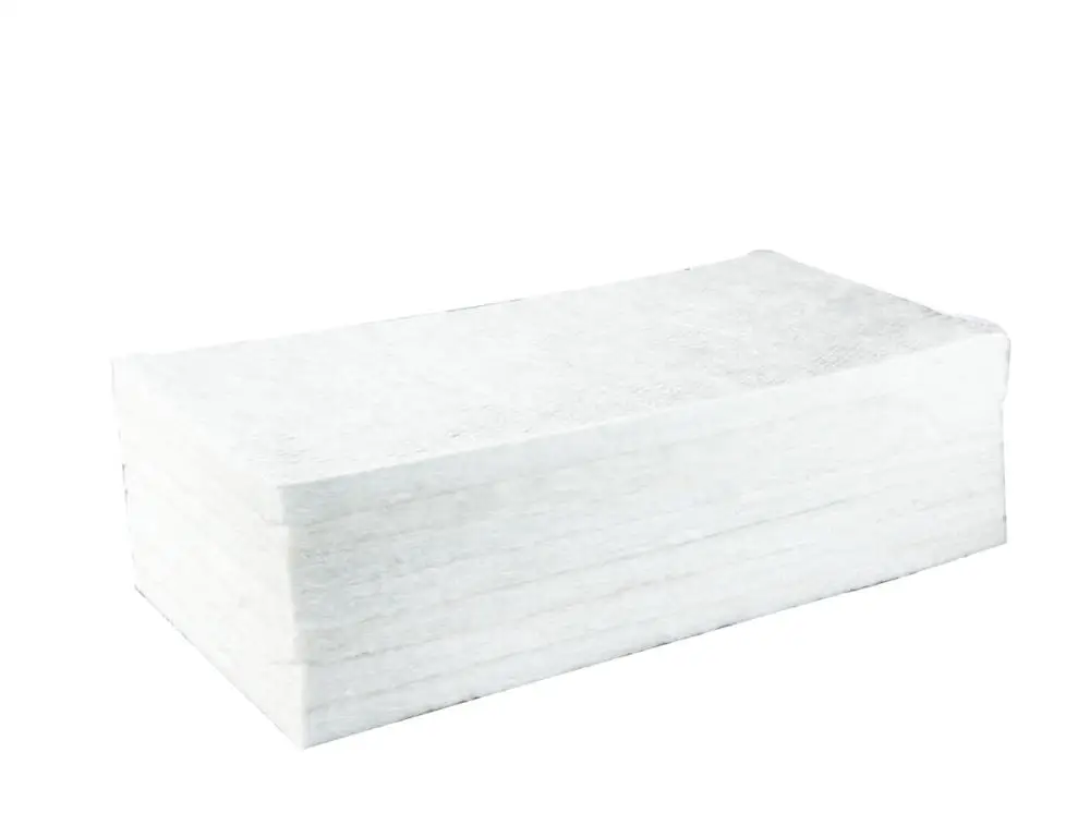 
Shenzhou Thermal Insulation Formaldehyde-free Glass Wool Rolls Thermal Insulation White Fiberglass Soundproof Glass Wool Felt 