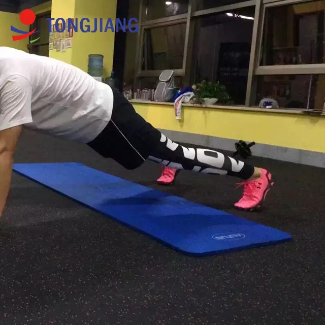 
TJ factory price SBR black and Epdm Rubber underlay sound and shock absorption Rubber flooring Rolls mat tile 