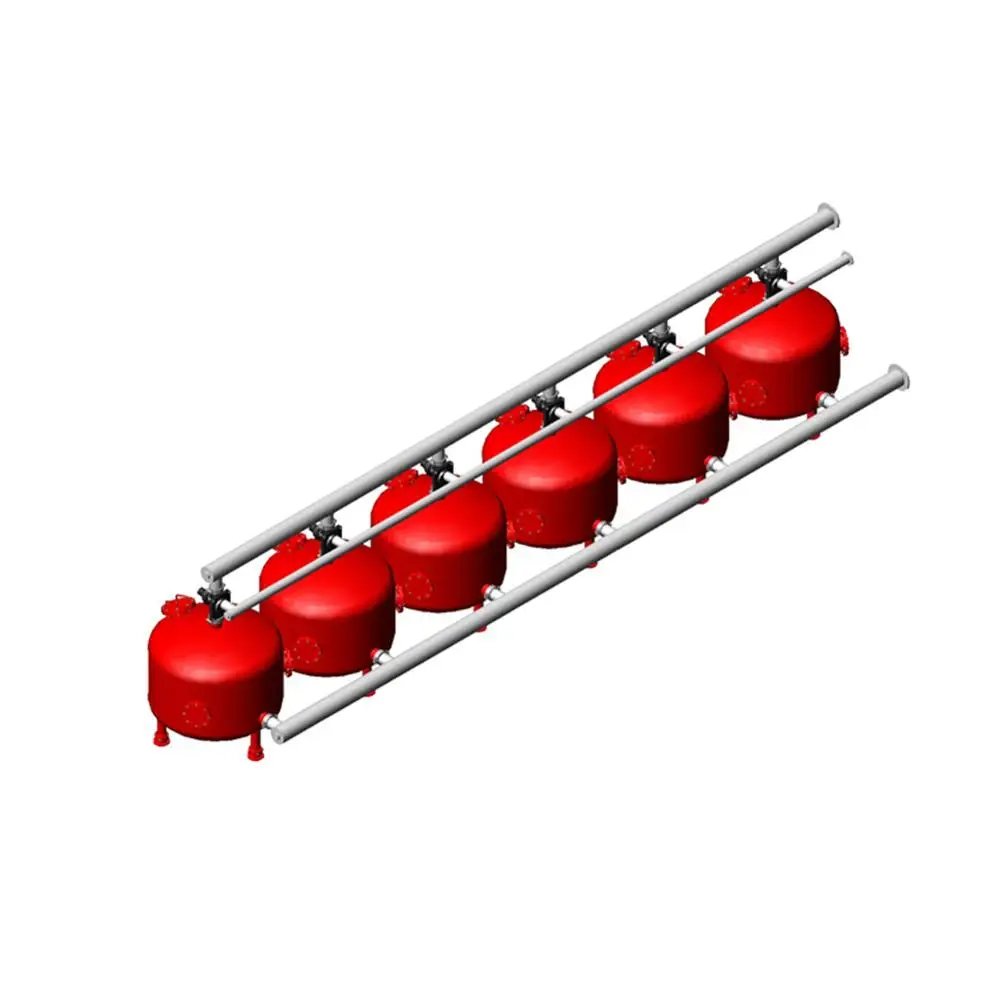 Aiger Widely Used In Cooling Tower Circulating Water AIGER Shallow Medium Sand Filter