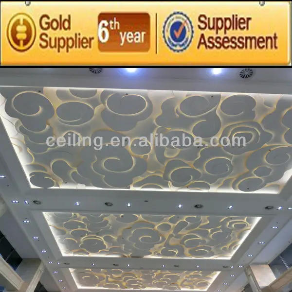 GRG gypsum plaster ceiling board system prices & acoustic wall panels For your character designs