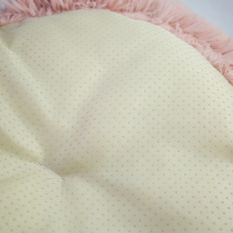 
Hot Sale indoor soft and warm Plush Cute round pet bed 