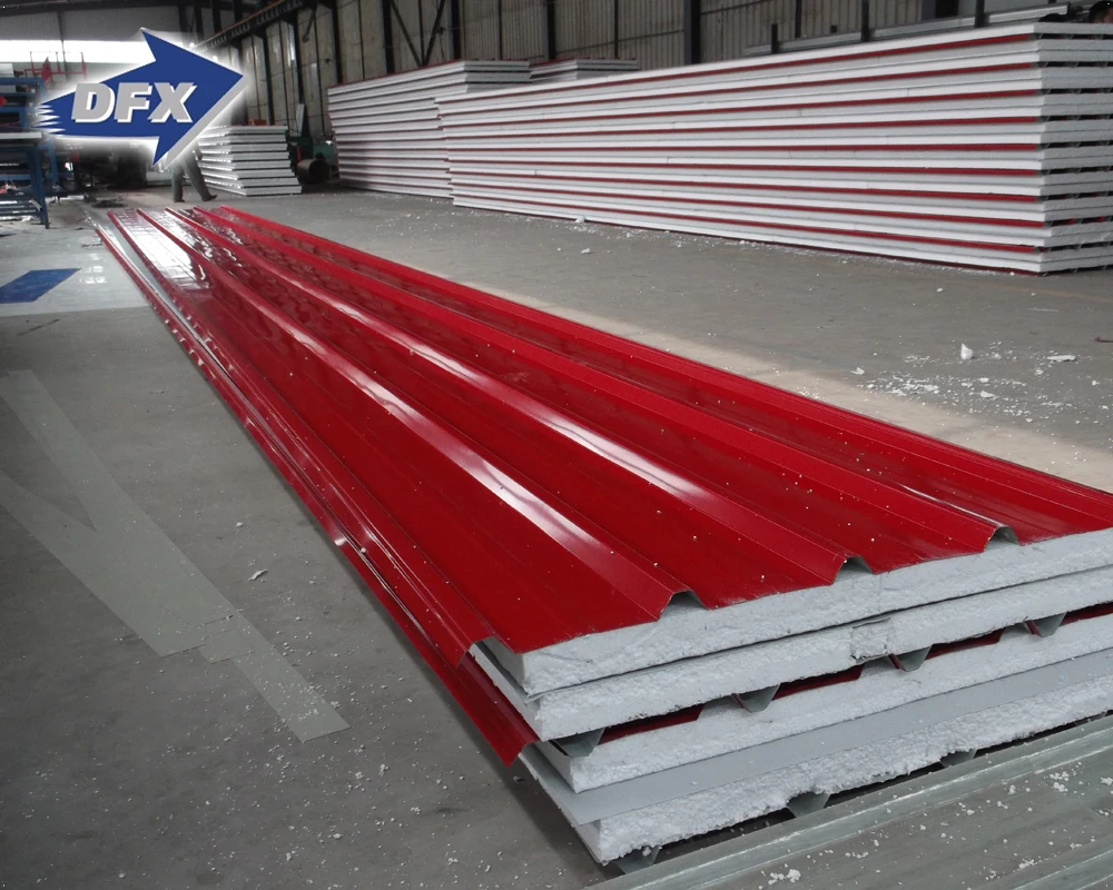 50mm 75mm 100mm thickness EPS Sandwich Panel