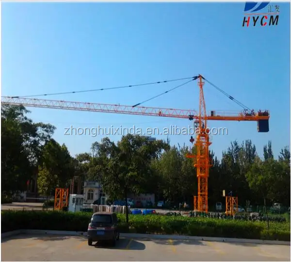 
Башенный поднимающая груз весом до 5 тонн башенного крана QTZ63-5011 модель крана для контроля уровня сахара в крови с 50 м длина стрелы 