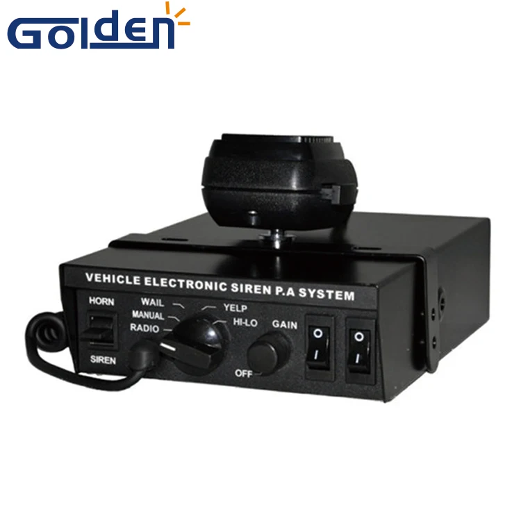 100W 150W 200W aluminum alloy electronic emergency polis ambulancia siren sirena