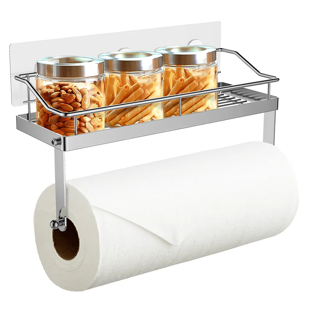 Отличное качество, Кухонное бумажное полотенце держатель с полкой держатель для туалета