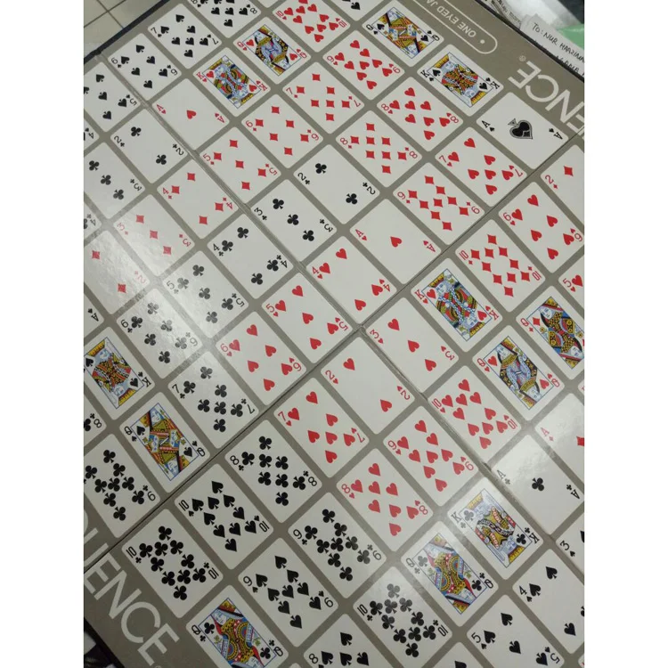 English & Arabic Version Sequence Board Game Family Party Games for 2-12 Players