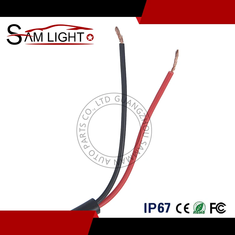 Новый 4-дюймовый желтый треугольная светодиодные прожекторы 12V 24V комбо пятно луча фары дальнего света водонепроницаемый IP68 Led Pod