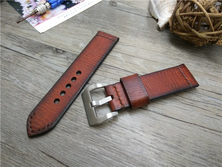 22mm 24mm 26mm Watch Band Vintage Watch Strap Fit For Brand Series Watches