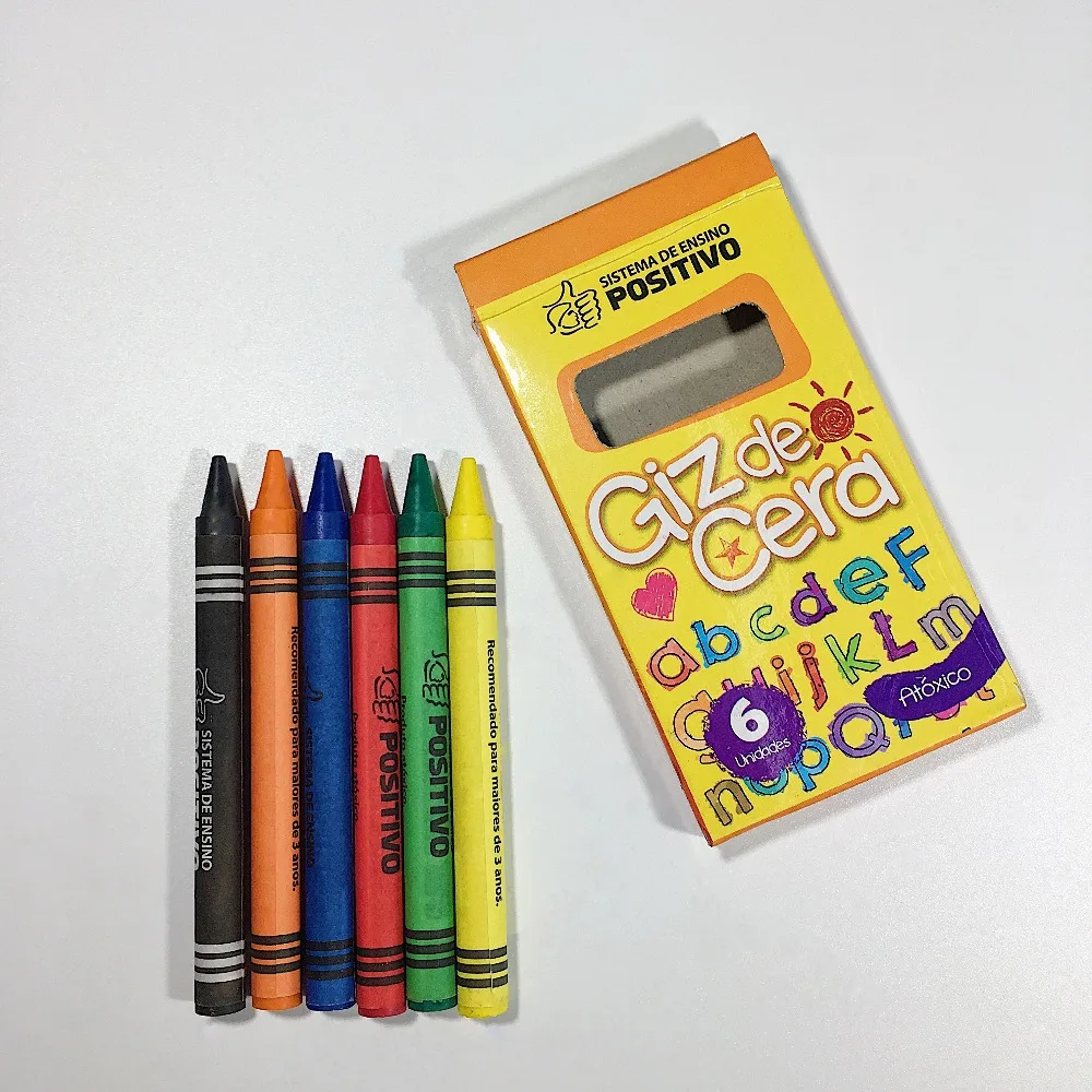 Высокое качество, оптовая продажа, карандаш 6 цветов с EN71 ASTM