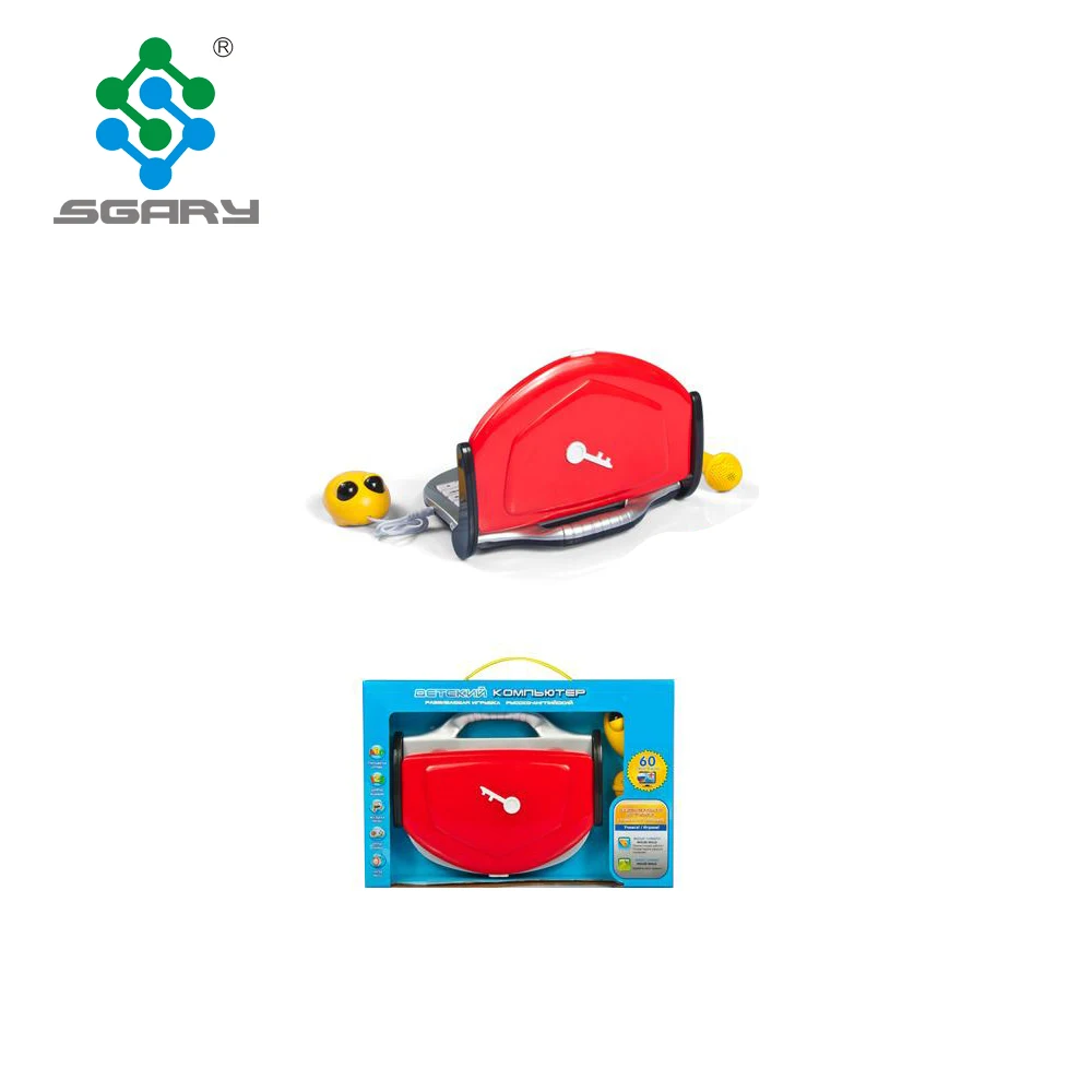 Educational toys kids English and Russian language learning computer laptop