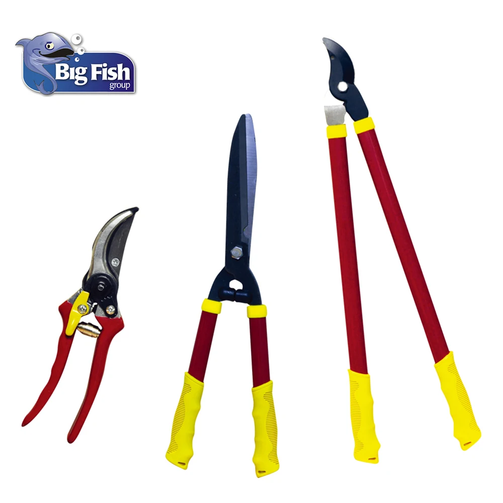 
Low Price Garden Tool Set Hedge Shear & Lopper & By-Pass Pruner 
