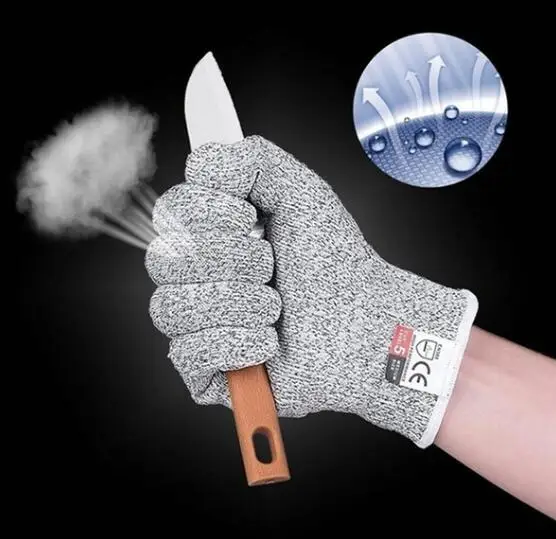 High-Strength Protection Anti Cutting Gloves Level 5 Kitchen Knife Cut Resistant Hand Safety Gloves knife cut resistant gloves