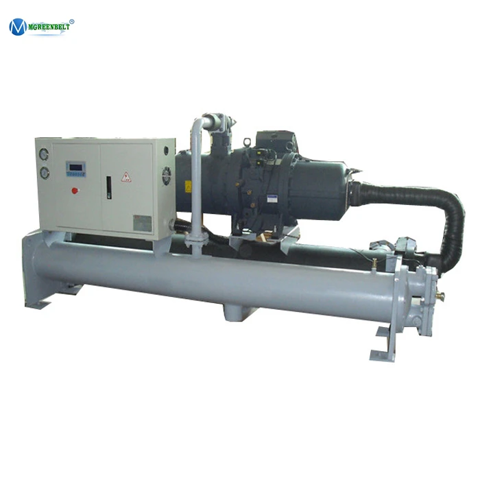 Single / Two Compressor 50 Ton Industrial Water Cooled Screw Chiller
