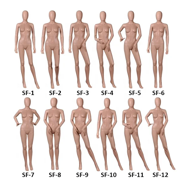 Free mannequin sample!Fashion yoga sewing  sex display transparent  chrome mannequin  body