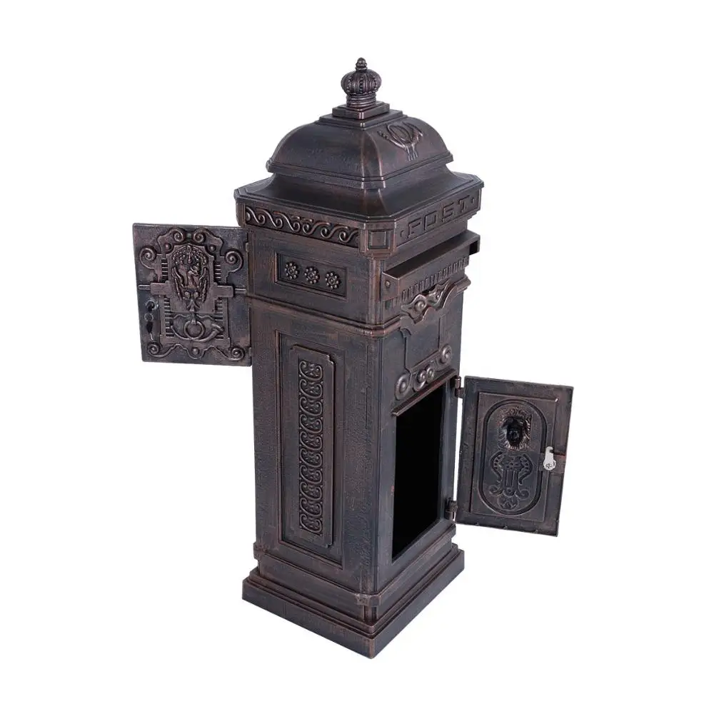 Bronze Aluminum Mailbox CF-M-03 From Chengfeng Company.